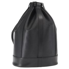 Louis Vuitton Randonnee Backpack Epi Leather PM Black
