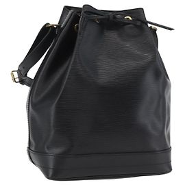 Louis Vuitton Noe Epi Leather Large Black