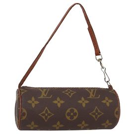 Pochette Papillon Monogram en Toile Mini Louis Vuitton Marron