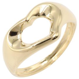 Bague Open Heart en or jaune 18K de Tiffany & Co. Doré