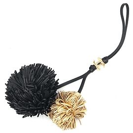 Charm per Borsa Chanel Nero e Oro Nero D'oro