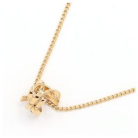 Colar Monogram Twist Yves Saint Laurent Dourado