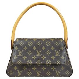 Louis Vuitton Mini Looping Monogram Handbag Brown
