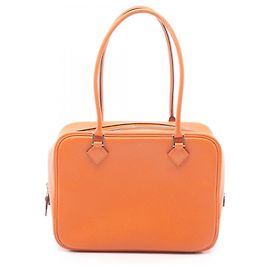 Bolsa Hermès Mini Plume 20 Laranja