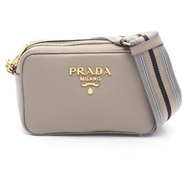 Bolsa de Ombro Prada VITELLO PHEXIX Bege