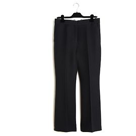 Céline 2016 Pants FR38 Phoebe Philo Black Straight Pants Trousers US28 Celine Black