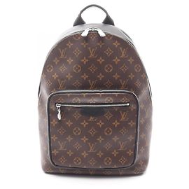 Louis Vuitton Josh NV Backpack/Handbag Brown Black Monogram