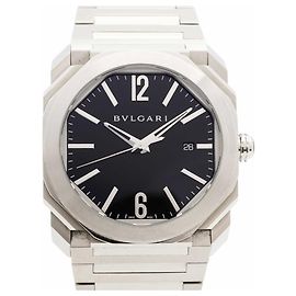 Bulgari Bvlgari Octo 102031 Black Dial Men's Watch Other