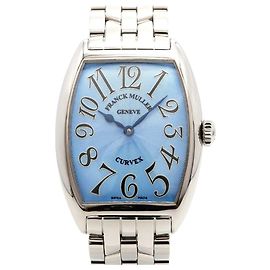Franck Muller Tonneau Curvex 7502 Blue Dial Watch Other