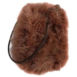 Yves Salomon Mini bolsa marrom Marrom