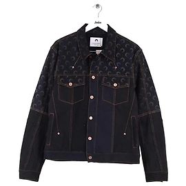 Marine Serre Chaqueta negra Negro