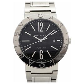 Bulgari Reloj automático para hombre Bvlgari BB42SSAUTO con esfera negra Otro
