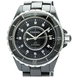 Chanel J12 Diamond Ceramic Steel Automatic Watch H1626 Other