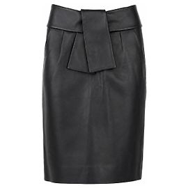 Lederrock Balenciaga Pre-Fall 2012 Schwarz