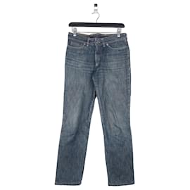 Gucci by Tom Ford SS02 Flared Sanded Bootcut Denim Jeans Blue