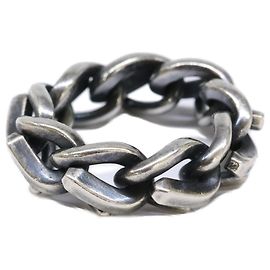 Tiffany & Co. Silver 925 Forge Band Ring Silvery