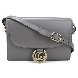 Bolsa de ombro Gucci GG Marmont Marrom