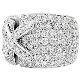 Chaumet Ring, "Liens XL", white gold, diamonds. Other