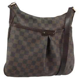 LOUIS VUITTON Borsa a Spalla Damier Ebene Bloomsbury PM N42251 LV Auth 176156 Damier ebene