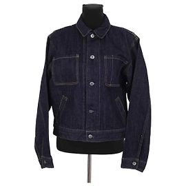 Levi's Blue Cotton Jacket Women's S Blue
