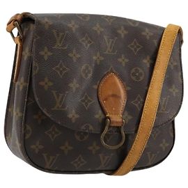 LOUIS VUITTON Bolsa de Ombro Monogram Saint Cloud GM M51242 LV Auth BA12247 Monograma