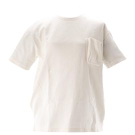 LOUIS VUITTON - Tee-shirt manches courtes Louis Vuitton en coton monogrammé blanc (M) Blanc