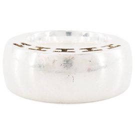 HERMÈS - Clarity GM Ring Hermès in Silver (T50) Metallic