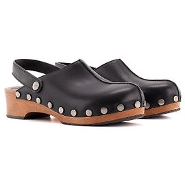 DIOR - Diorquake Clogs in Black Leather (Size 39) Black