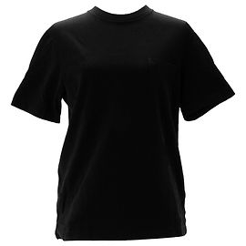 HERMÈS - Camiseta bordada H Hermès en algodón negro (M) Negro