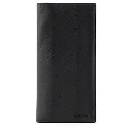 PRADA - Cartera Prada de cuero texturizado negro Negro
