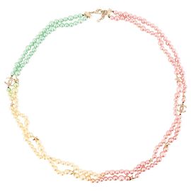 CHANEL - Collar Chanel de perlas multicolores Multicolor