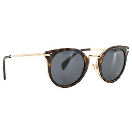 Céline CELINE - Occhiali da sole Celine tartaruga e metallo dorato Marrone