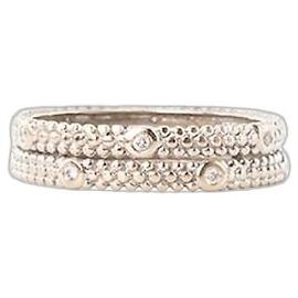 MAUBOUSSIN - Anel Le Premier Jour Mauboussin em ouro branco e diamantes (T54) Prata