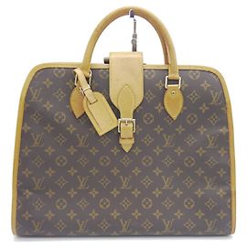 Pasta de Documentos Rivoli Monogram Louis Vuitton Marrom Monograma