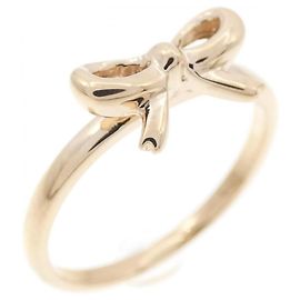 Autre Marque Anillo de cinta de oro rosa NOJESS K10 Rosa