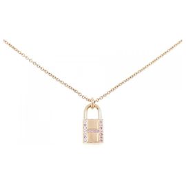 Hermès Collier Hermes Kelly Cadenas Au750 Doré