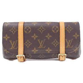 Borsa a vita Pochette Marel Monogram Louis Vuitton Marrone Bronzo