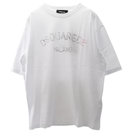 Top de algodão Dsquared2 Branco