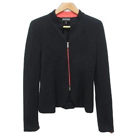 Giacca in nylon stretch Emporio Armani Nero