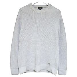 Alfred Dunhill Suéter de punto de algodón Dunhill Castaño