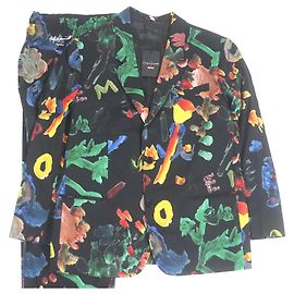 Conjunto de terno Supreme Yohji Yamamoto Preto