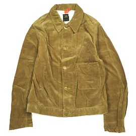 Autre Marque Giacca Trucker in Velluto a Coste Scye BASICS Marrone