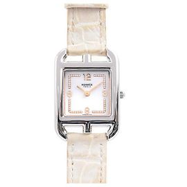Hermès Hermes Cape Cod Stainless Steel Watch White