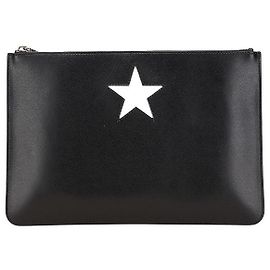Givenchy Leather Clutch Bag Black