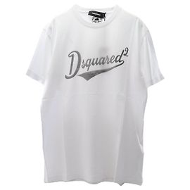 Top in cotone Dsquared2 Bianco