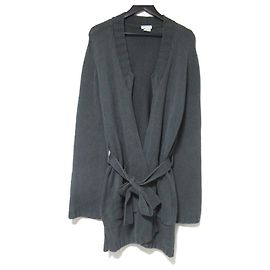 Autre Marque Cardigã de malha Dries Van Noten Marrom Cinza antracite