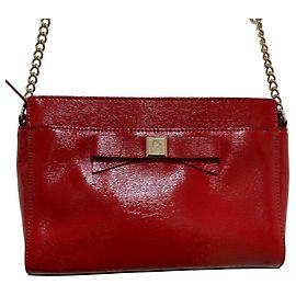 Borsa a Spalla in Pelle Kate Spade New York Rosso