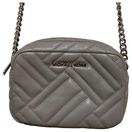Borsa a Spalla Trapuntata Michael Kors Marrone