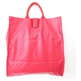 Autre Marque Gherardini Softy Monogram Tote Bag Rot