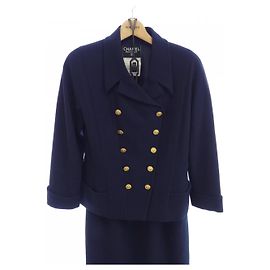 Completo Chanel Blu Blu navy